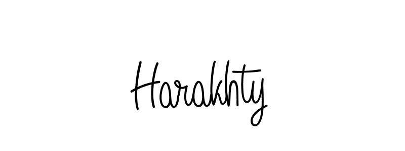 Create a beautiful signature design for name Harakhty. With this signature (Angelique-Rose-font-FFP) fonts, you can make a handwritten signature for free. Harakhty signature style 5 images and pictures png