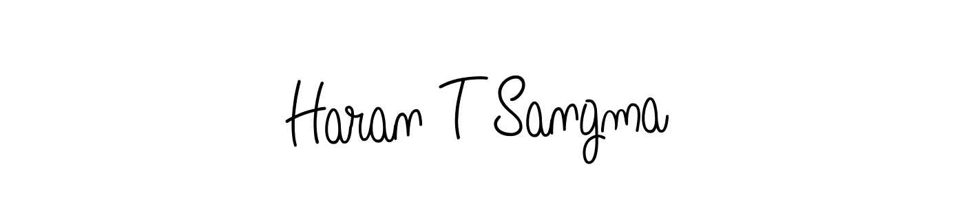 if you are searching for the best signature style for your name Haran T Sangma. so please give up your signature search. here we have designed multiple signature styles  using Angelique-Rose-font-FFP. Haran T Sangma signature style 5 images and pictures png