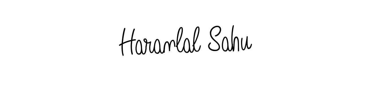 Also You can easily find your signature by using the search form. We will create Haranlal Sahu name handwritten signature images for you free of cost using Angelique-Rose-font-FFP sign style. Haranlal Sahu signature style 5 images and pictures png