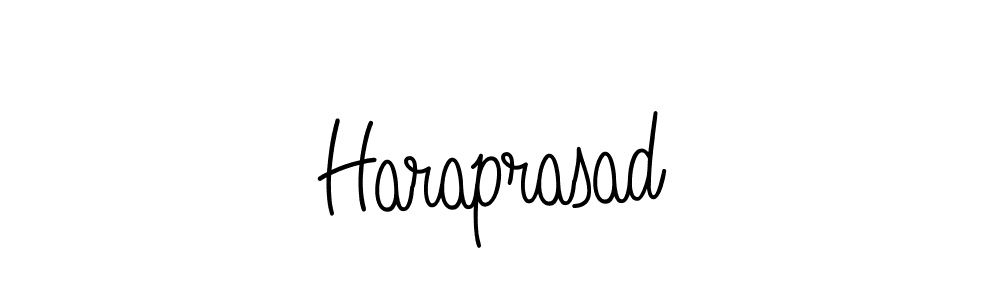 Haraprasad stylish signature style. Best Handwritten Sign (Angelique-Rose-font-FFP) for my name. Handwritten Signature Collection Ideas for my name Haraprasad. Haraprasad signature style 5 images and pictures png
