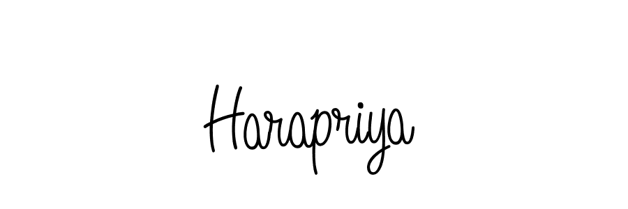 Also You can easily find your signature by using the search form. We will create Harapriya name handwritten signature images for you free of cost using Angelique-Rose-font-FFP sign style. Harapriya signature style 5 images and pictures png