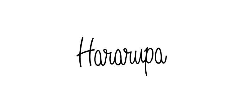 Once you've used our free online signature maker to create your best signature Angelique-Rose-font-FFP style, it's time to enjoy all of the benefits that Hararupa name signing documents. Hararupa signature style 5 images and pictures png