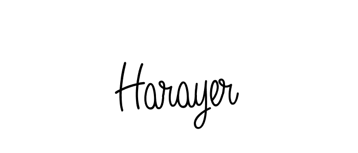 Make a beautiful signature design for name Harayer. Use this online signature maker to create a handwritten signature for free. Harayer signature style 5 images and pictures png
