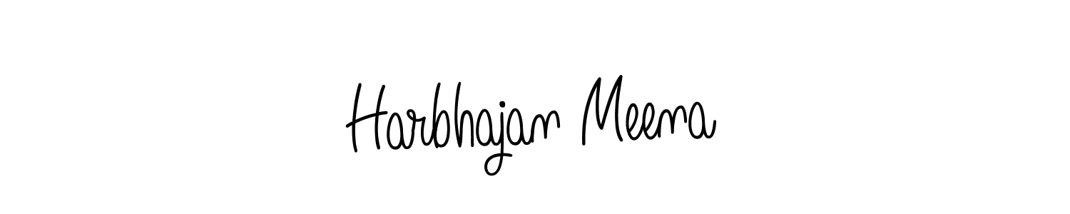 Angelique-Rose-font-FFP is a professional signature style that is perfect for those who want to add a touch of class to their signature. It is also a great choice for those who want to make their signature more unique. Get Harbhajan Meena name to fancy signature for free. Harbhajan Meena signature style 5 images and pictures png