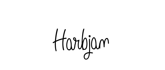 Also we have Harbjan name is the best signature style. Create professional handwritten signature collection using Angelique-Rose-font-FFP autograph style. Harbjan signature style 5 images and pictures png