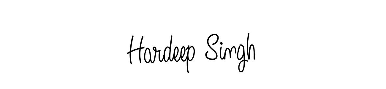 How to Draw Hardeep Singh signature style? Angelique-Rose-font-FFP is a latest design signature styles for name Hardeep Singh. Hardeep Singh signature style 5 images and pictures png