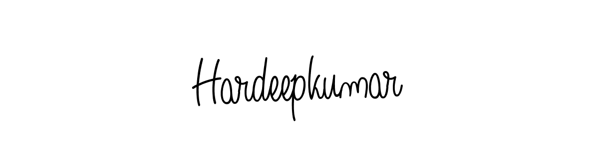 Make a beautiful signature design for name Hardeepkumar. Use this online signature maker to create a handwritten signature for free. Hardeepkumar signature style 5 images and pictures png
