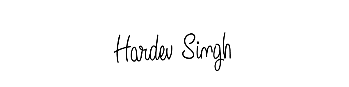 Make a beautiful signature design for name Hardev Singh. Use this online signature maker to create a handwritten signature for free. Hardev Singh signature style 5 images and pictures png