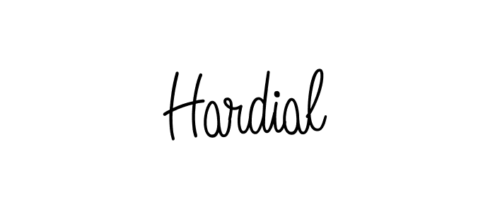 You should practise on your own different ways (Angelique-Rose-font-FFP) to write your name (Hardial) in signature. don't let someone else do it for you. Hardial signature style 5 images and pictures png