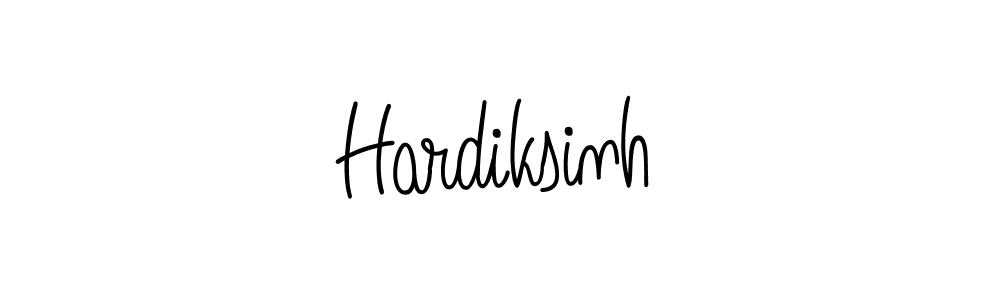 How to make Hardiksinh name signature. Use Angelique-Rose-font-FFP style for creating short signs online. This is the latest handwritten sign. Hardiksinh signature style 5 images and pictures png