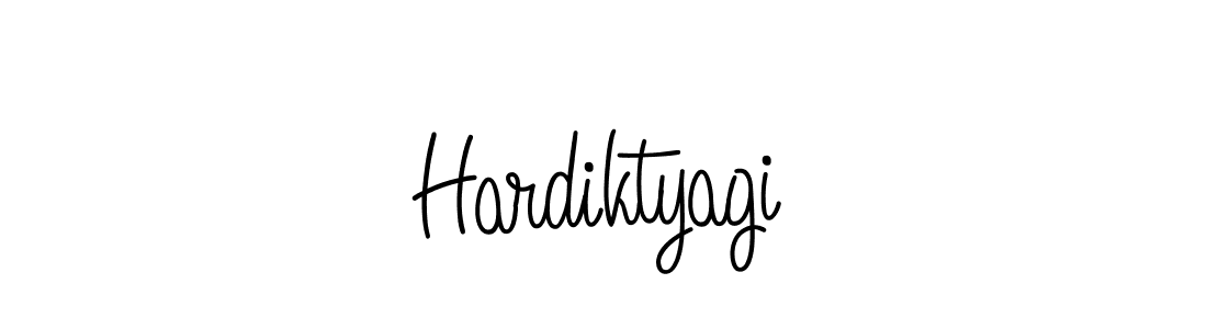It looks lik you need a new signature style for name Hardiktyagi. Design unique handwritten (Angelique-Rose-font-FFP) signature with our free signature maker in just a few clicks. Hardiktyagi signature style 5 images and pictures png