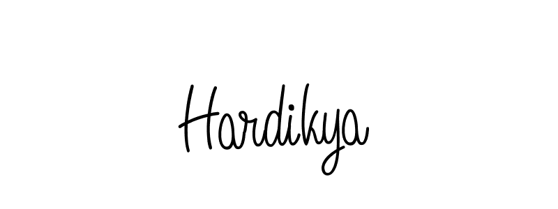 How to Draw Hardikya signature style? Angelique-Rose-font-FFP is a latest design signature styles for name Hardikya. Hardikya signature style 5 images and pictures png