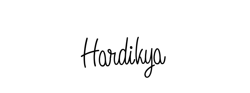 How to Draw Hardikya signature style? Angelique-Rose-font-FFP is a latest design signature styles for name Hardikya. Hardikya signature style 5 images and pictures png