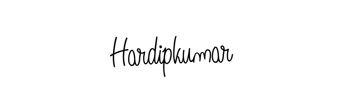 Make a beautiful signature design for name Hardipkumar. Use this online signature maker to create a handwritten signature for free. Hardipkumar signature style 5 images and pictures png