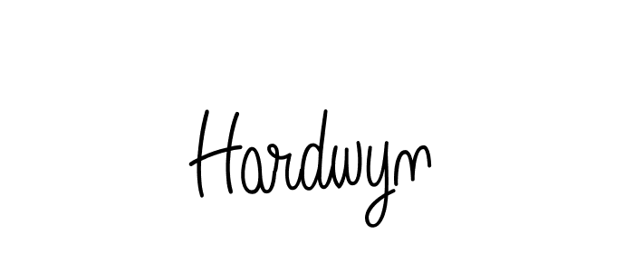 Hardwyn stylish signature style. Best Handwritten Sign (Angelique-Rose-font-FFP) for my name. Handwritten Signature Collection Ideas for my name Hardwyn. Hardwyn signature style 5 images and pictures png