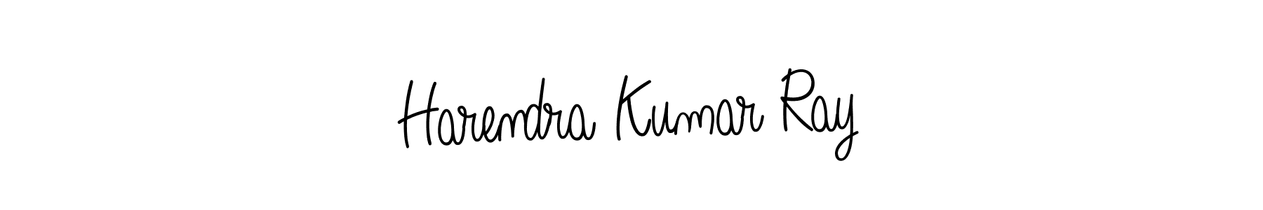 Angelique-Rose-font-FFP is a professional signature style that is perfect for those who want to add a touch of class to their signature. It is also a great choice for those who want to make their signature more unique. Get Harendra Kumar Ray name to fancy signature for free. Harendra Kumar Ray signature style 5 images and pictures png