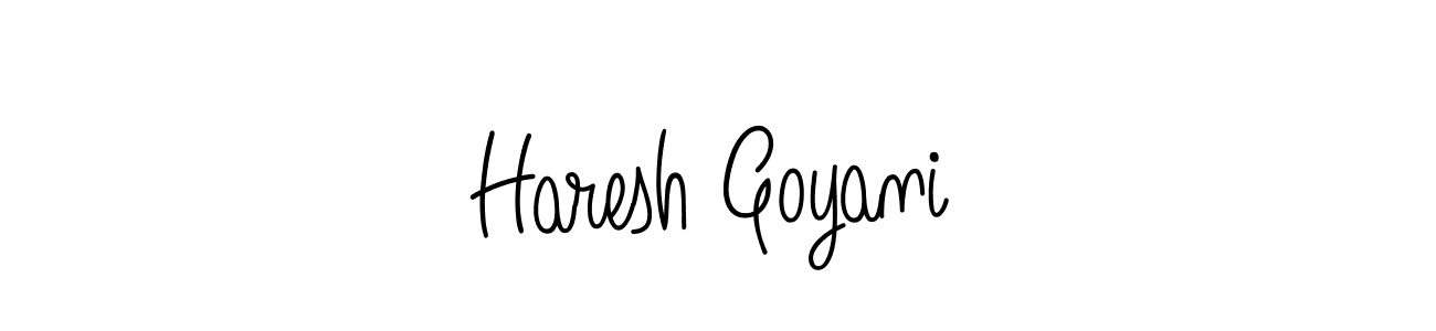 Make a beautiful signature design for name Haresh Goyani. Use this online signature maker to create a handwritten signature for free. Haresh Goyani signature style 5 images and pictures png