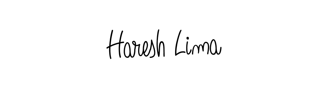 Make a beautiful signature design for name Haresh Lima. Use this online signature maker to create a handwritten signature for free. Haresh Lima signature style 5 images and pictures png