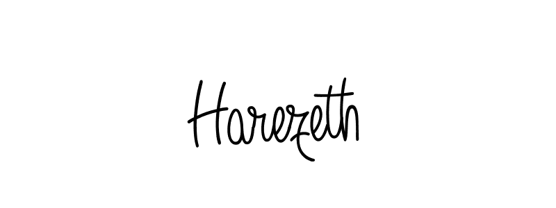 How to Draw Harezeth signature style? Angelique-Rose-font-FFP is a latest design signature styles for name Harezeth. Harezeth signature style 5 images and pictures png