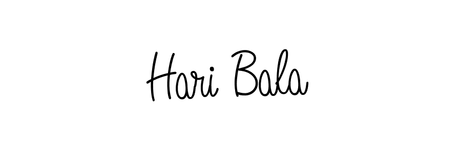 Hari Bala stylish signature style. Best Handwritten Sign (Angelique-Rose-font-FFP) for my name. Handwritten Signature Collection Ideas for my name Hari Bala. Hari Bala signature style 5 images and pictures png