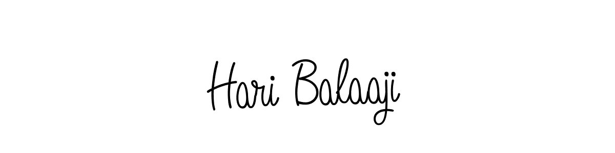 You should practise on your own different ways (Angelique-Rose-font-FFP) to write your name (Hari Balaaji) in signature. don't let someone else do it for you. Hari Balaaji signature style 5 images and pictures png