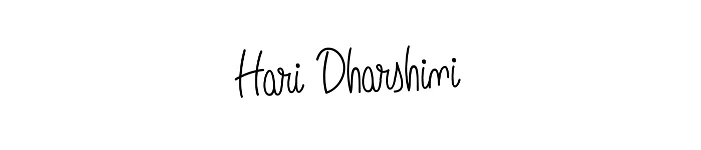 How to make Hari Dharshini signature? Angelique-Rose-font-FFP is a professional autograph style. Create handwritten signature for Hari Dharshini name. Hari Dharshini signature style 5 images and pictures png