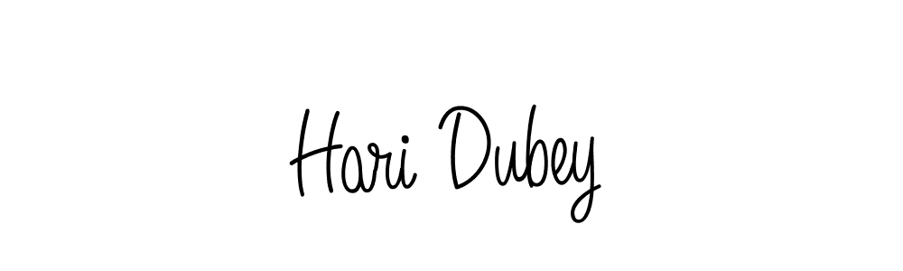 How to Draw Hari Dubey signature style? Angelique-Rose-font-FFP is a latest design signature styles for name Hari Dubey. Hari Dubey signature style 5 images and pictures png