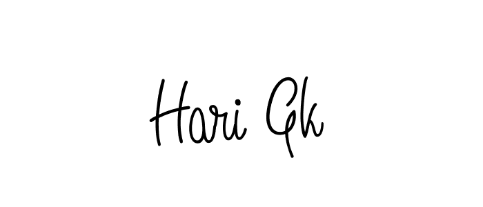 Also You can easily find your signature by using the search form. We will create Hari Gk name handwritten signature images for you free of cost using Angelique-Rose-font-FFP sign style. Hari Gk signature style 5 images and pictures png