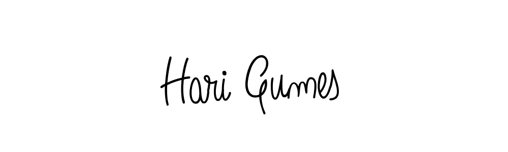 Also You can easily find your signature by using the search form. We will create Hari Gumes name handwritten signature images for you free of cost using Angelique-Rose-font-FFP sign style. Hari Gumes signature style 5 images and pictures png