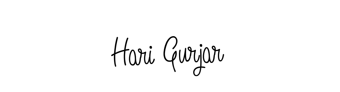 Best and Professional Signature Style for Hari Gurjar. Angelique-Rose-font-FFP Best Signature Style Collection. Hari Gurjar signature style 5 images and pictures png
