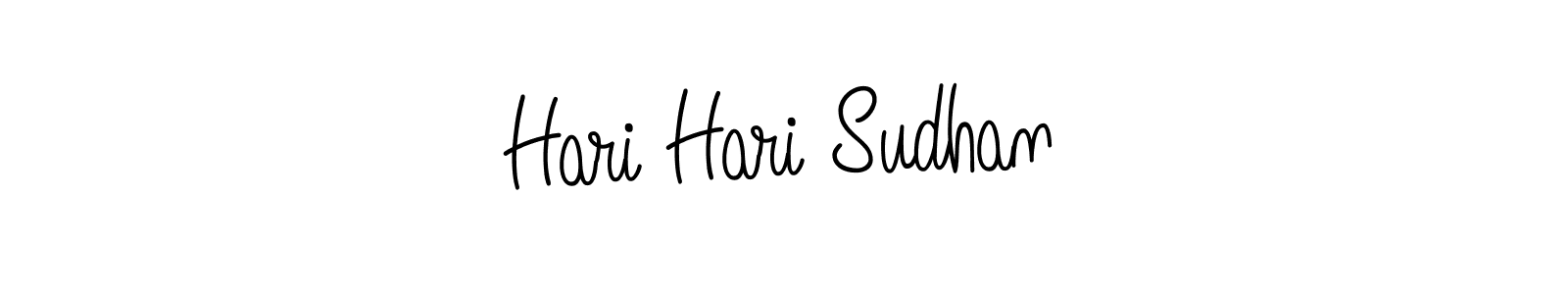 Check out images of Autograph of Hari Hari Sudhan name. Actor Hari Hari Sudhan Signature Style. Angelique-Rose-font-FFP is a professional sign style online. Hari Hari Sudhan signature style 5 images and pictures png