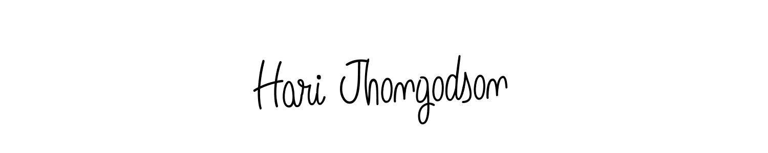Hari Jhongodson stylish signature style. Best Handwritten Sign (Angelique-Rose-font-FFP) for my name. Handwritten Signature Collection Ideas for my name Hari Jhongodson. Hari Jhongodson signature style 5 images and pictures png