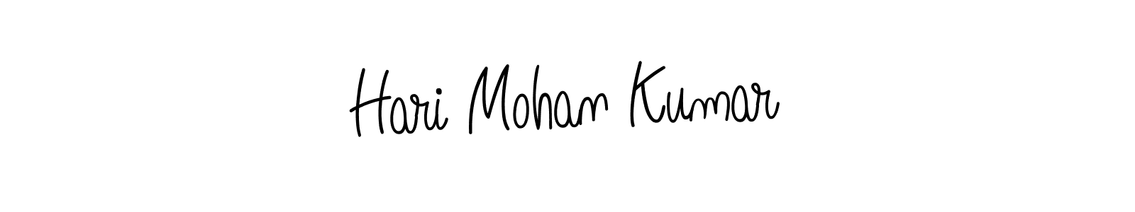 This is the best signature style for the Hari Mohan Kumar name. Also you like these signature font (Angelique-Rose-font-FFP). Mix name signature. Hari Mohan Kumar signature style 5 images and pictures png