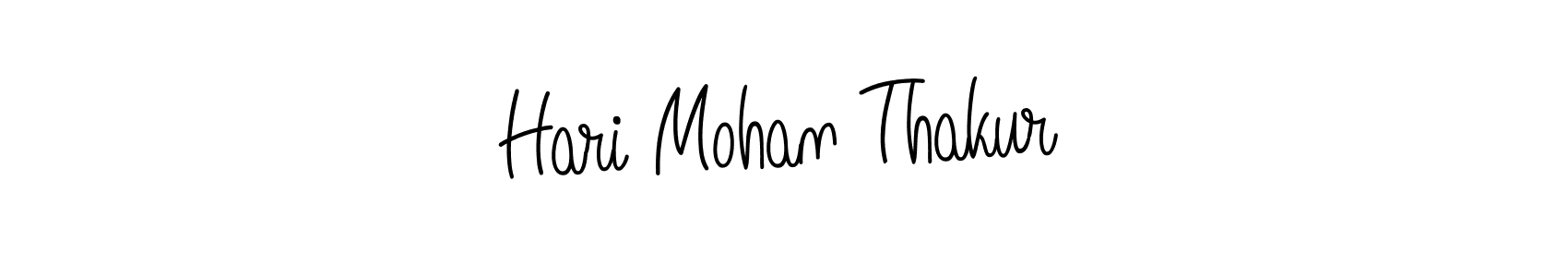 Make a short Hari Mohan Thakur signature style. Manage your documents anywhere anytime using Angelique-Rose-font-FFP. Create and add eSignatures, submit forms, share and send files easily. Hari Mohan Thakur signature style 5 images and pictures png