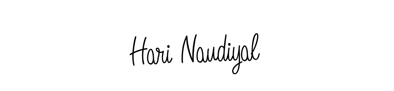 Hari Naudiyal stylish signature style. Best Handwritten Sign (Angelique-Rose-font-FFP) for my name. Handwritten Signature Collection Ideas for my name Hari Naudiyal. Hari Naudiyal signature style 5 images and pictures png