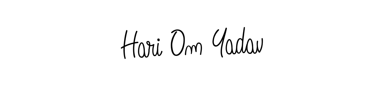 It looks lik you need a new signature style for name Hari Om Yadav. Design unique handwritten (Angelique-Rose-font-FFP) signature with our free signature maker in just a few clicks. Hari Om Yadav signature style 5 images and pictures png
