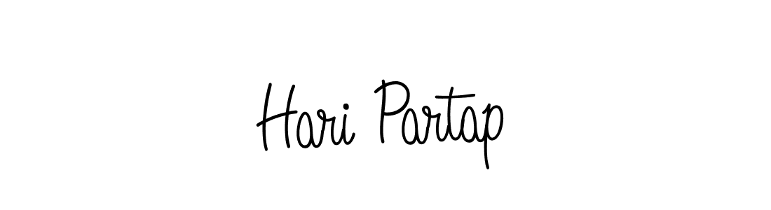 Hari Partap stylish signature style. Best Handwritten Sign (Angelique-Rose-font-FFP) for my name. Handwritten Signature Collection Ideas for my name Hari Partap. Hari Partap signature style 5 images and pictures png