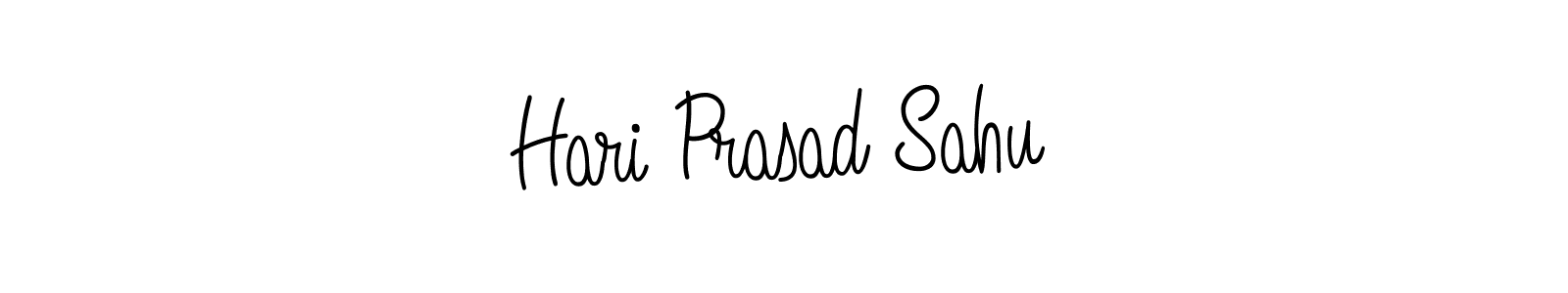 Make a short Hari Prasad Sahu signature style. Manage your documents anywhere anytime using Angelique-Rose-font-FFP. Create and add eSignatures, submit forms, share and send files easily. Hari Prasad Sahu signature style 5 images and pictures png