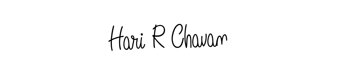 Also we have Hari R Chavan name is the best signature style. Create professional handwritten signature collection using Angelique-Rose-font-FFP autograph style. Hari R Chavan signature style 5 images and pictures png