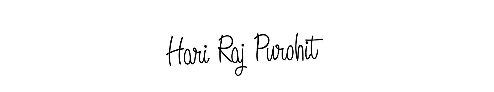 How to make Hari Raj Purohit signature? Angelique-Rose-font-FFP is a professional autograph style. Create handwritten signature for Hari Raj Purohit name. Hari Raj Purohit signature style 5 images and pictures png