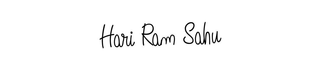 How to Draw Hari Ram Sahu signature style? Angelique-Rose-font-FFP is a latest design signature styles for name Hari Ram Sahu. Hari Ram Sahu signature style 5 images and pictures png