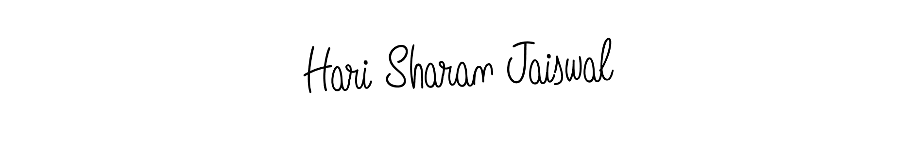 How to make Hari Sharan Jaiswal signature? Angelique-Rose-font-FFP is a professional autograph style. Create handwritten signature for Hari Sharan Jaiswal name. Hari Sharan Jaiswal signature style 5 images and pictures png