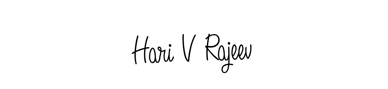 Check out images of Autograph of Hari V Rajeev name. Actor Hari V Rajeev Signature Style. Angelique-Rose-font-FFP is a professional sign style online. Hari V Rajeev signature style 5 images and pictures png