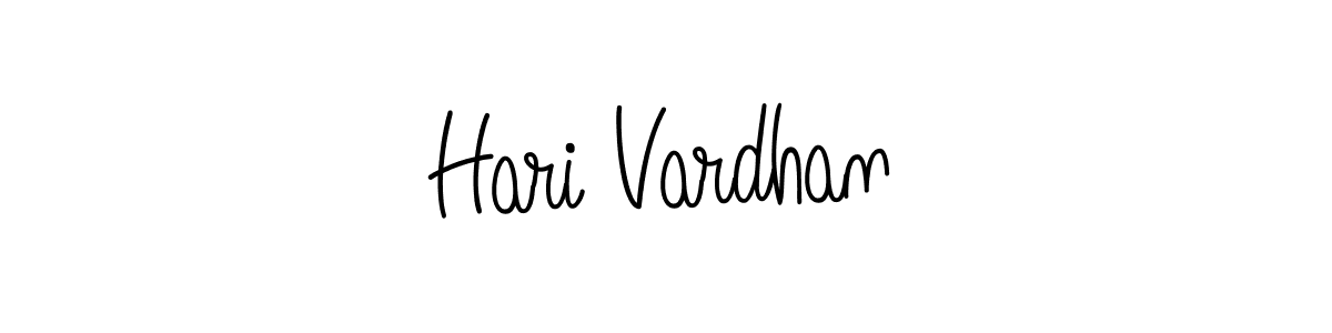 How to make Hari Vardhan name signature. Use Angelique-Rose-font-FFP style for creating short signs online. This is the latest handwritten sign. Hari Vardhan signature style 5 images and pictures png