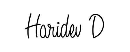 Haridev D stylish signature style. Best Handwritten Sign (Angelique-Rose-font-FFP) for my name. Handwritten Signature Collection Ideas for my name Haridev D. Haridev D signature style 5 images and pictures png