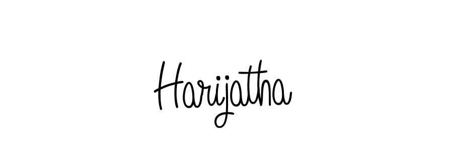 The best way (Angelique-Rose-font-FFP) to make a short signature is to pick only two or three words in your name. The name Harijatha include a total of six letters. For converting this name. Harijatha signature style 5 images and pictures png