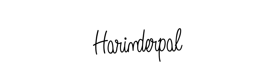 How to Draw Harinderpal signature style? Angelique-Rose-font-FFP is a latest design signature styles for name Harinderpal. Harinderpal signature style 5 images and pictures png