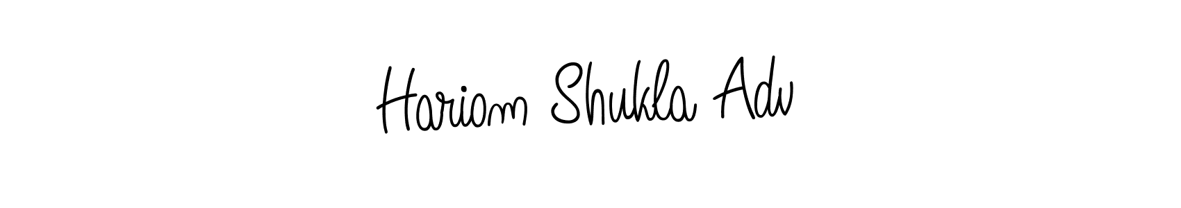 Check out images of Autograph of Hariom Shukla Adv name. Actor Hariom Shukla Adv Signature Style. Angelique-Rose-font-FFP is a professional sign style online. Hariom Shukla Adv signature style 5 images and pictures png