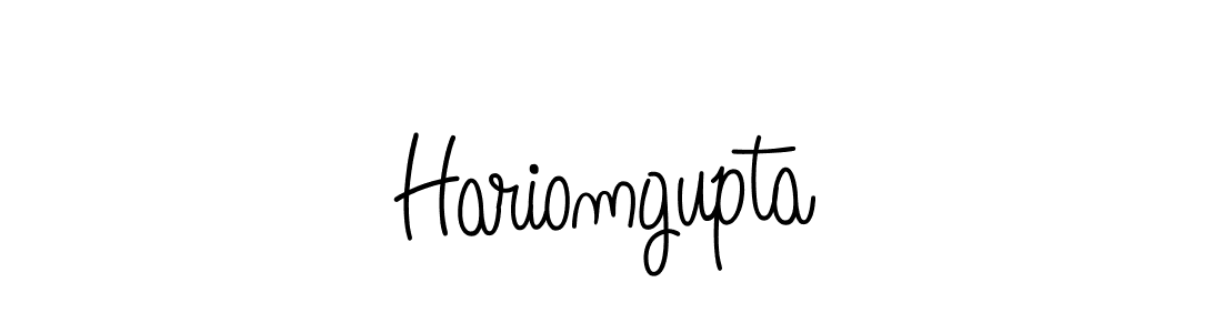 Also You can easily find your signature by using the search form. We will create Hariomgupta name handwritten signature images for you free of cost using Angelique-Rose-font-FFP sign style. Hariomgupta signature style 5 images and pictures png