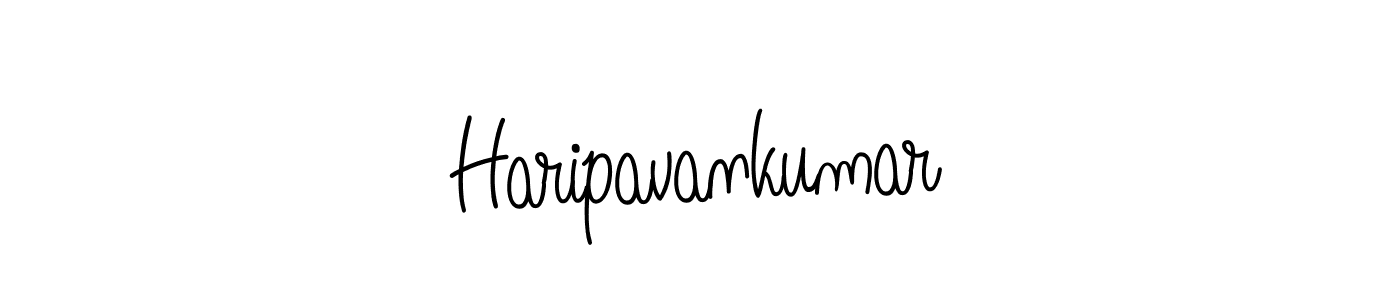 Angelique-Rose-font-FFP is a professional signature style that is perfect for those who want to add a touch of class to their signature. It is also a great choice for those who want to make their signature more unique. Get Haripavankumar name to fancy signature for free. Haripavankumar signature style 5 images and pictures png